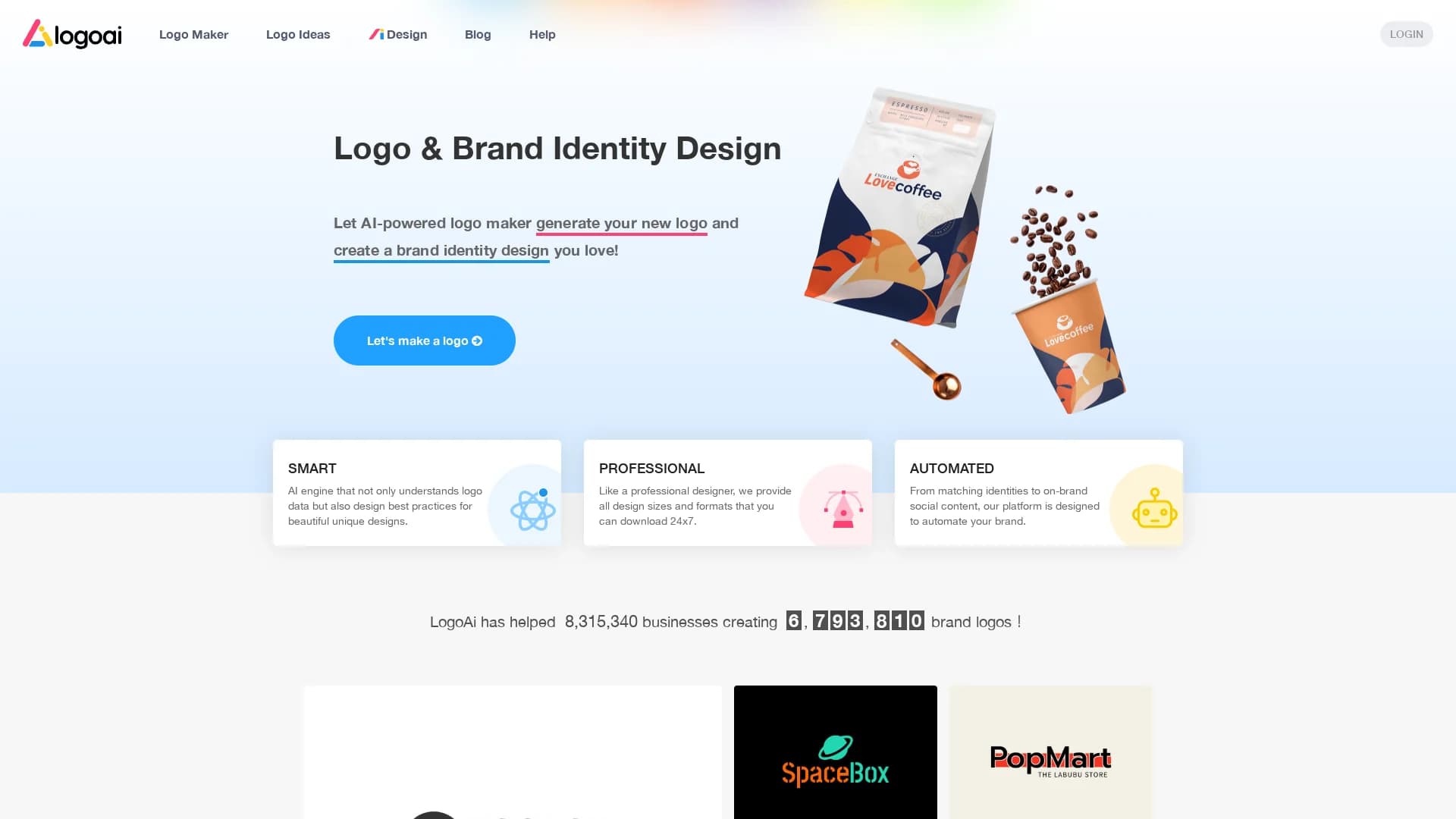 logoai homepage