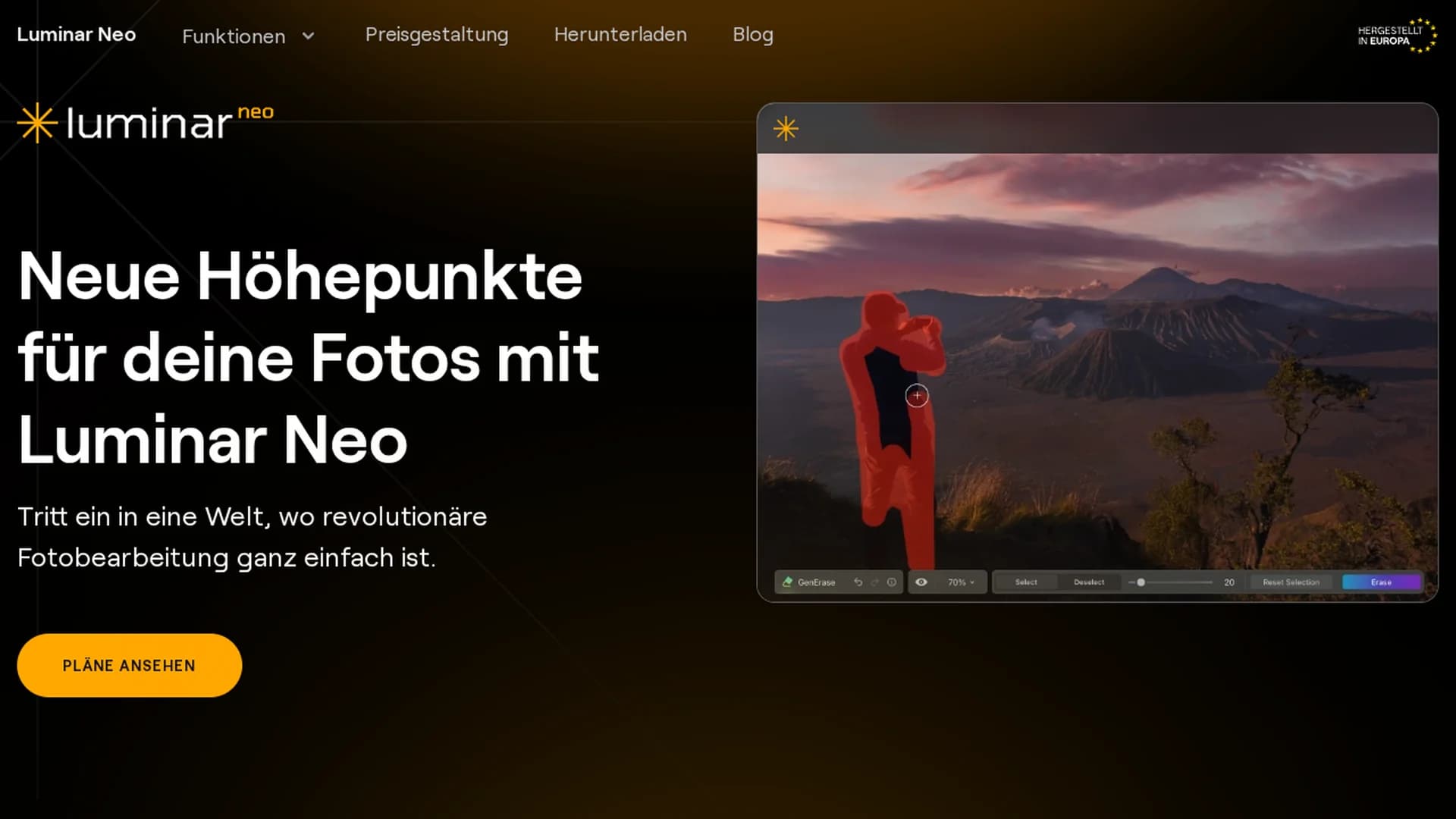 luminar-de homepage