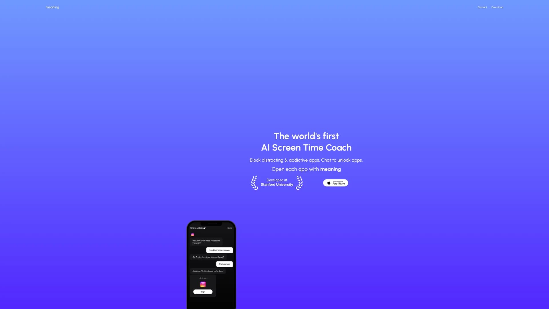 meaning homepage