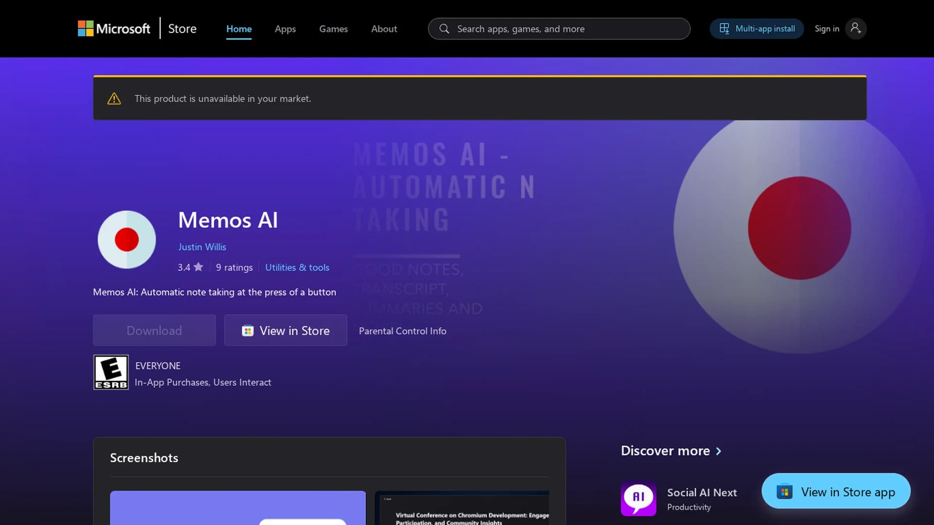 memosai homepage