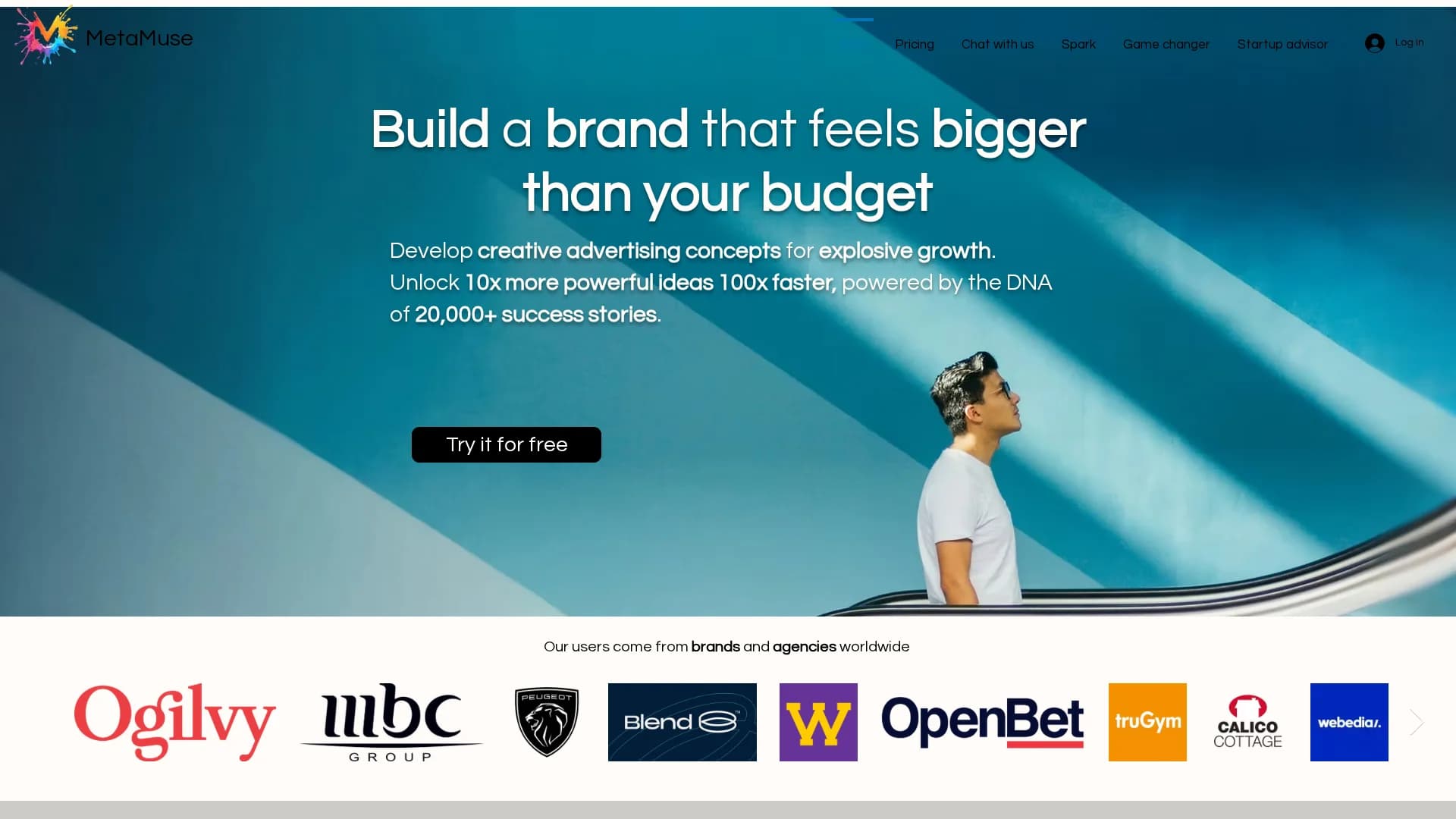 metamuse homepage