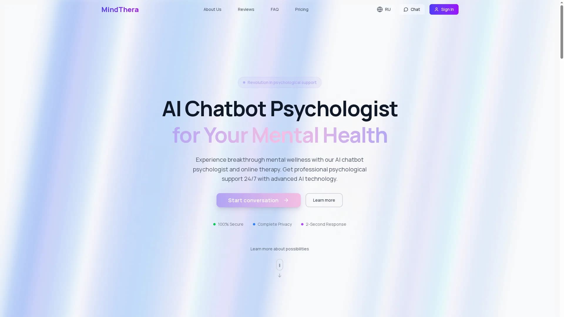 mindthera homepage