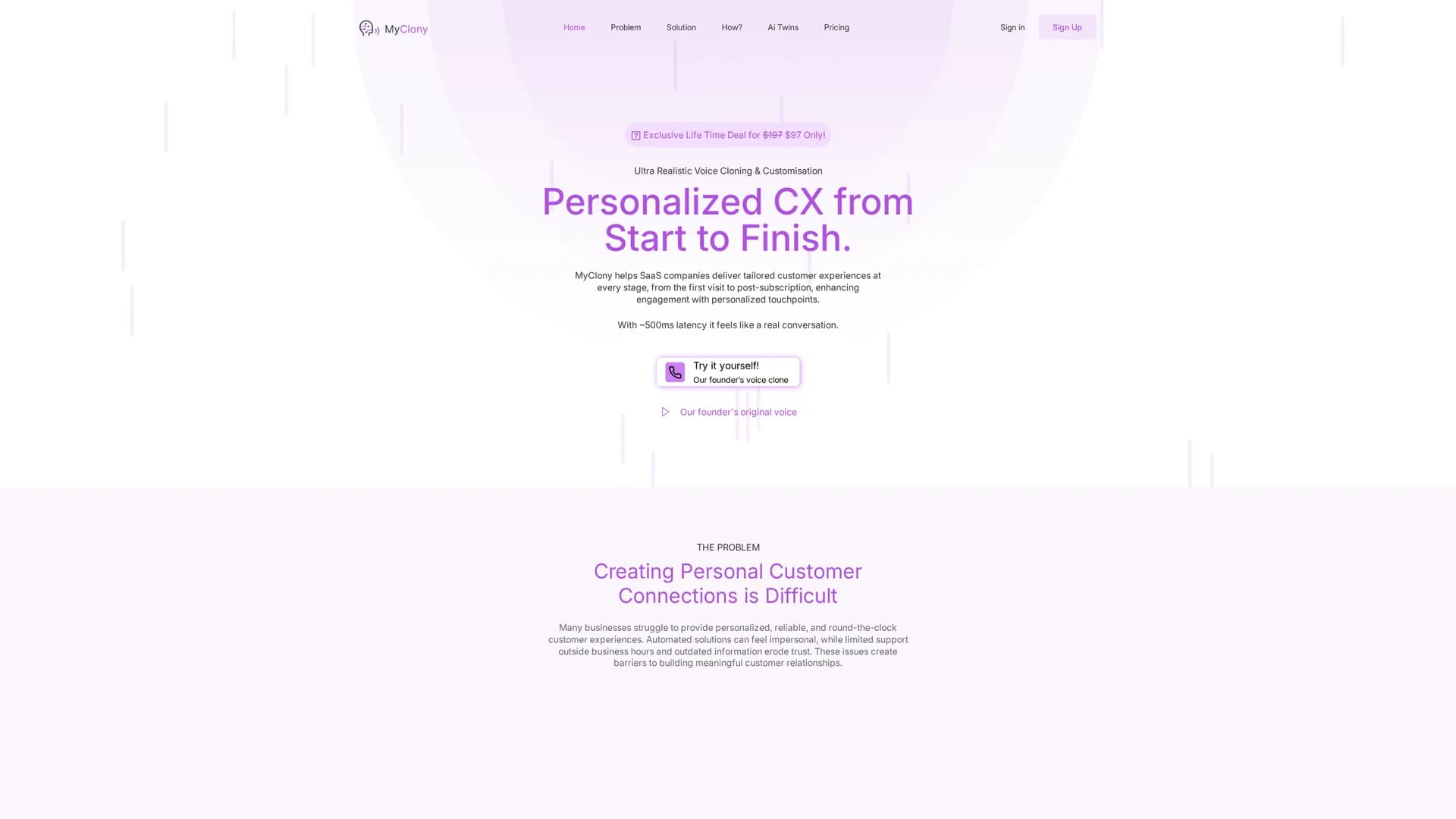 myclony homepage