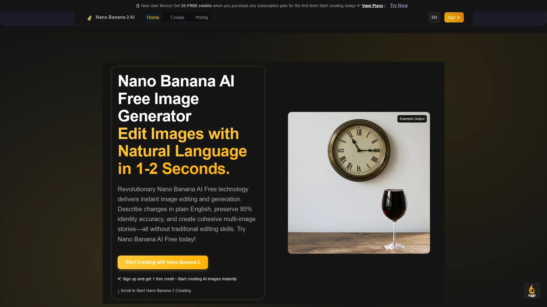 nano-banana-2-ai homepage