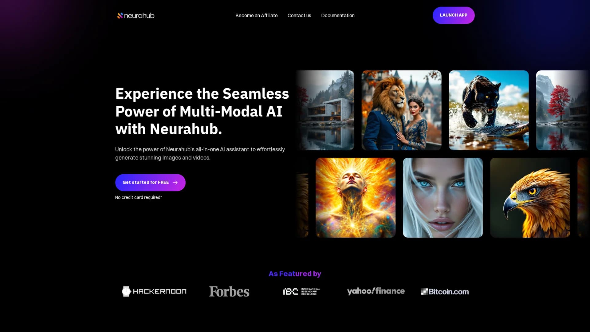 neurahub homepage