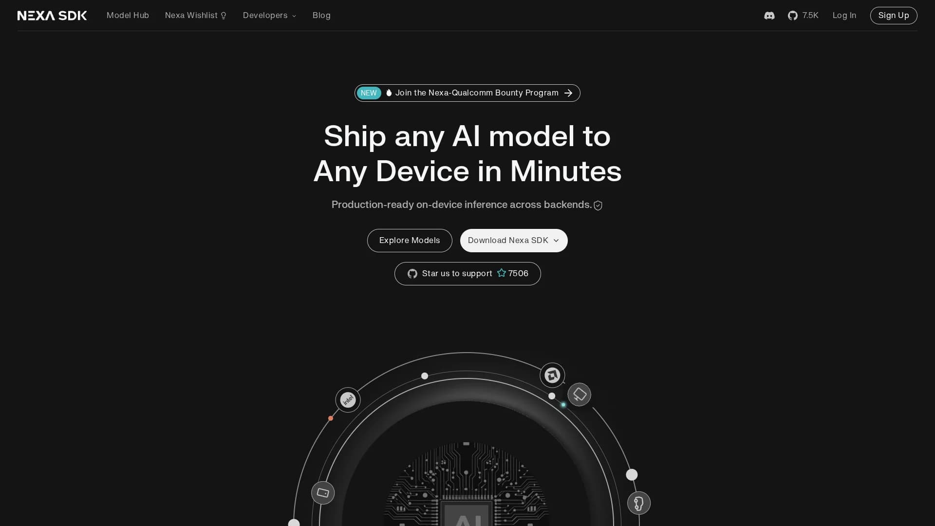 nexa-sdk homepage