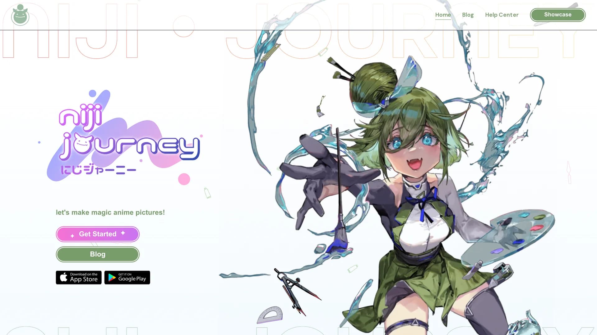 nijijourney homepage