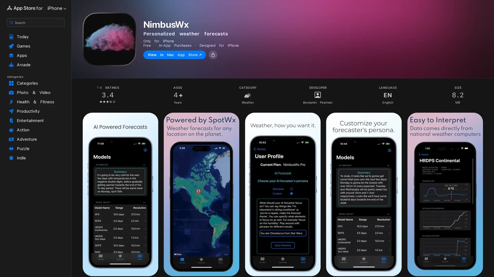 nimbuswx homepage