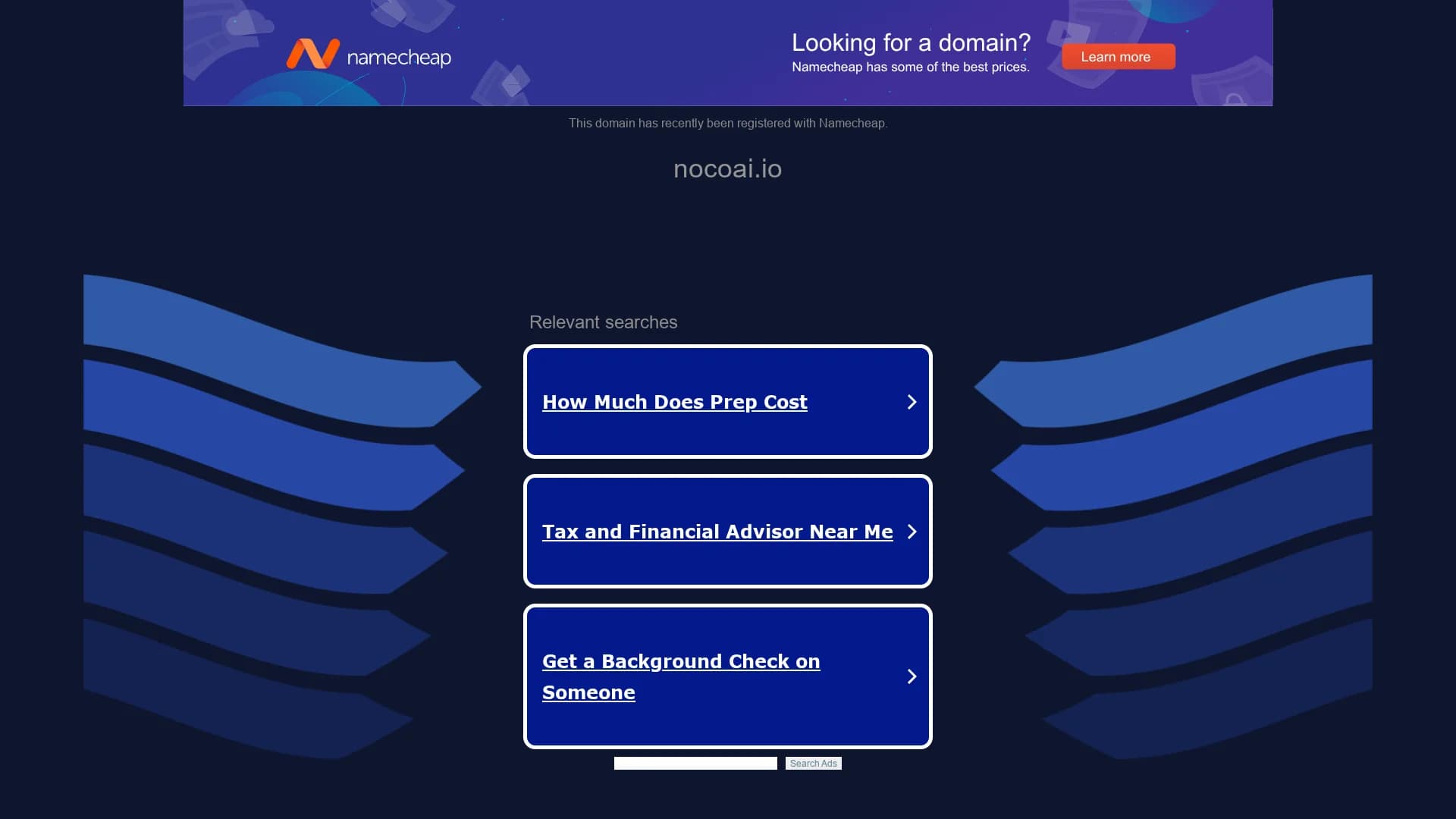nocoai homepage