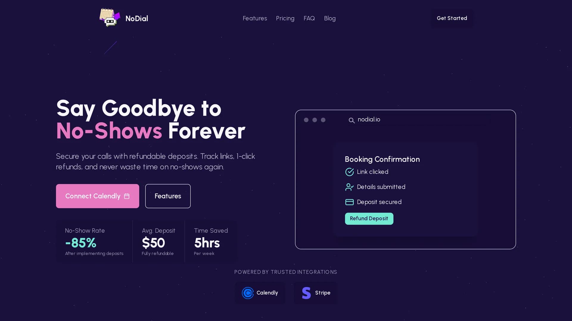 nodial-io homepage