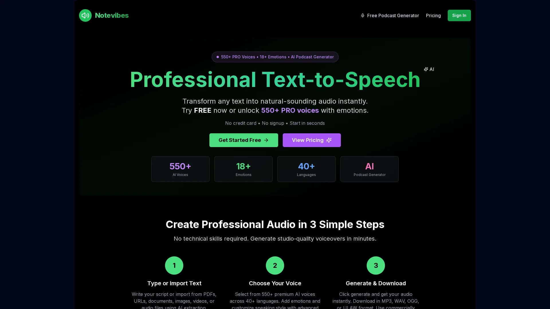 notevibes-com homepage