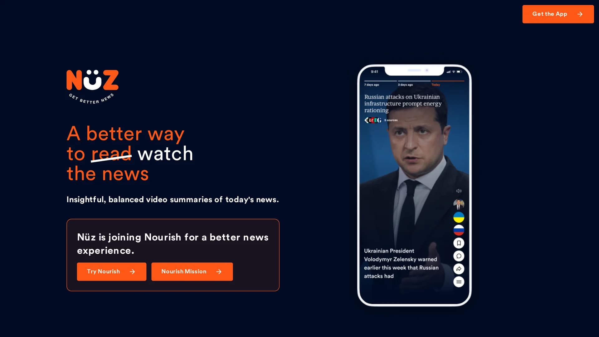 nuz homepage