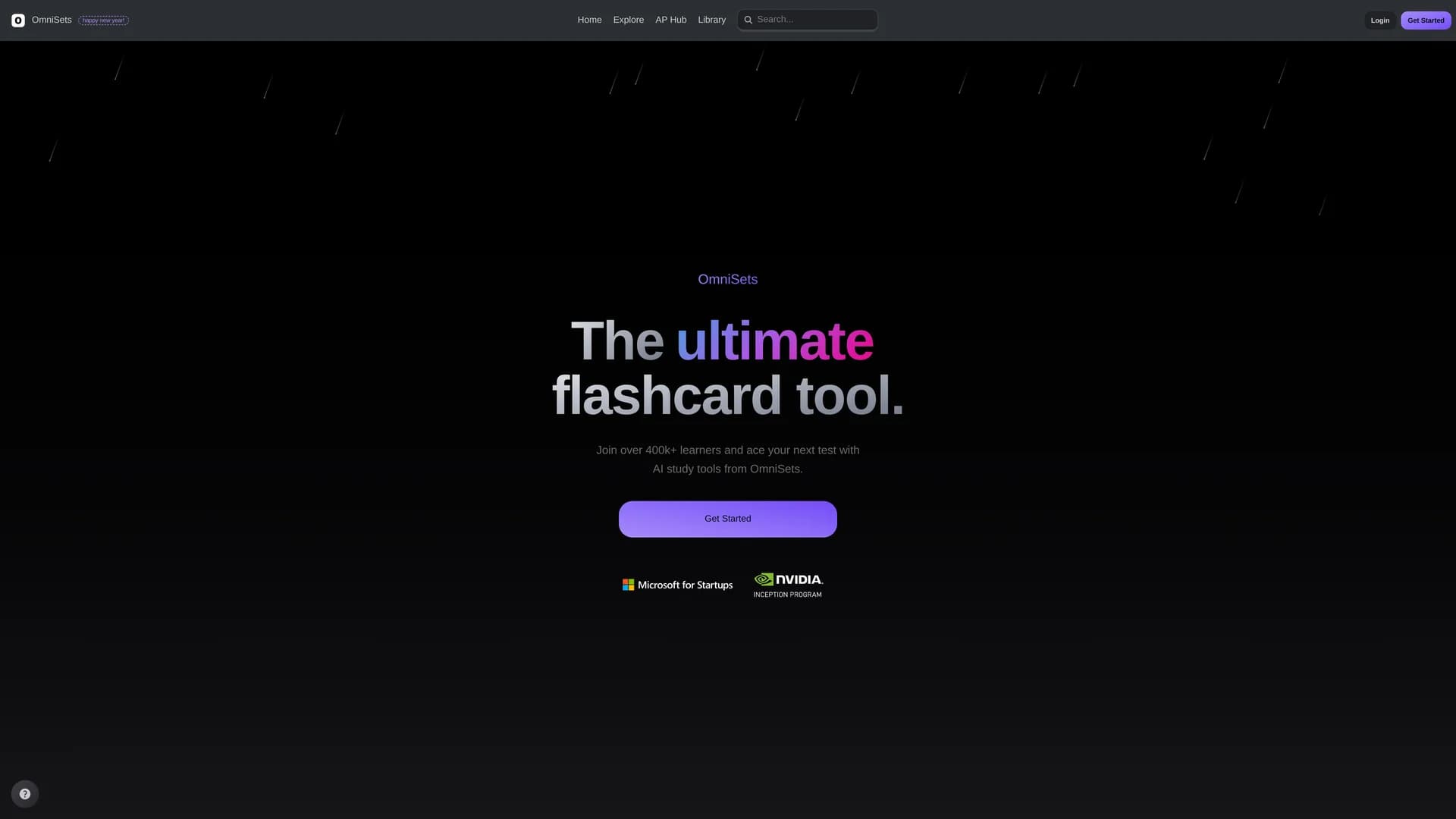 omnisets-ai homepage
