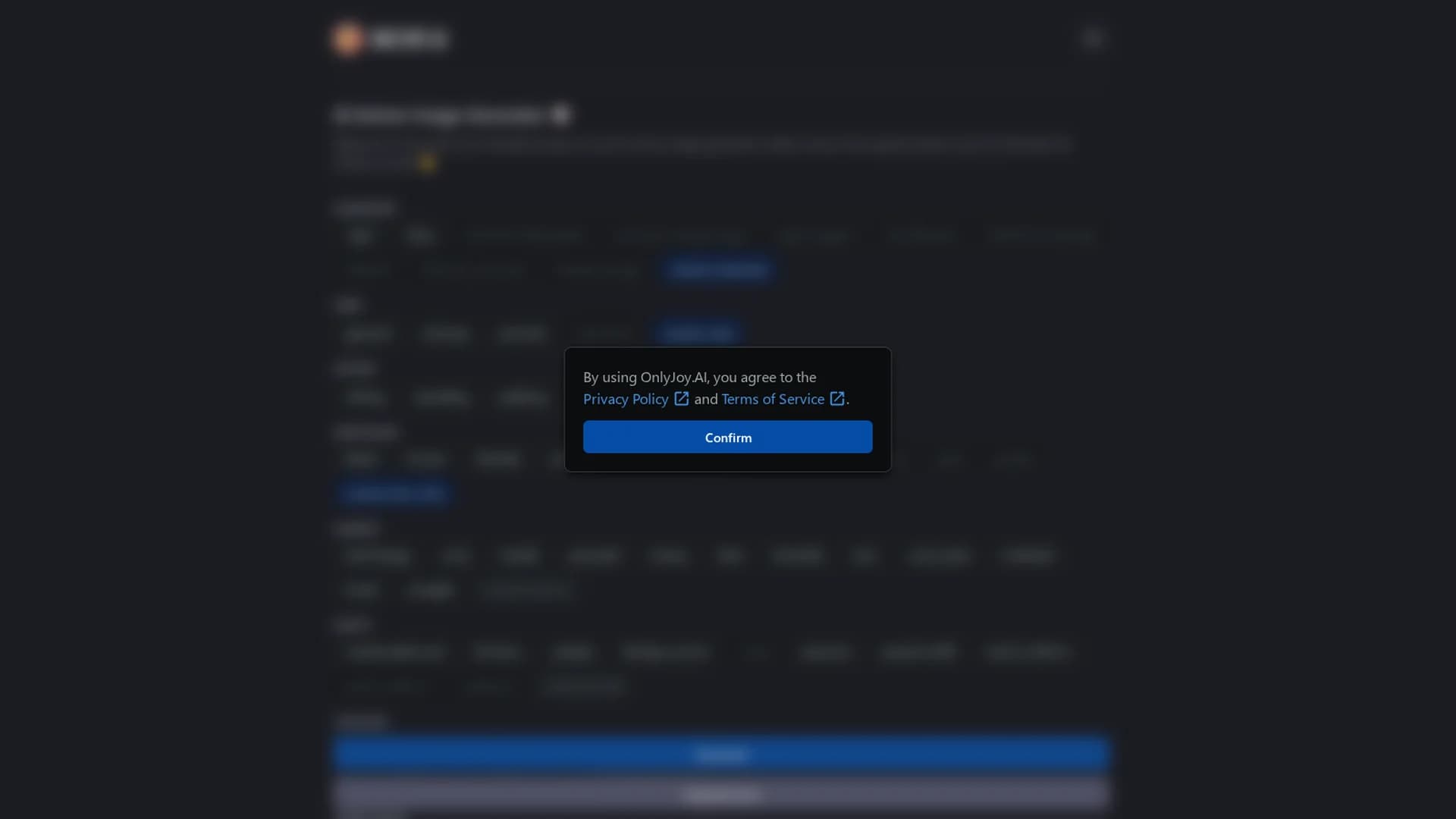 onlyjoy-ai homepage