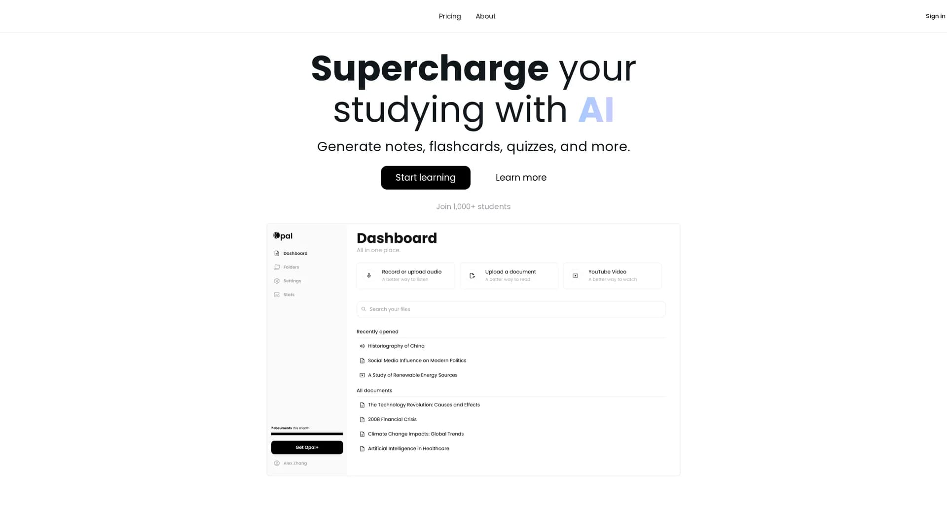opal homepage