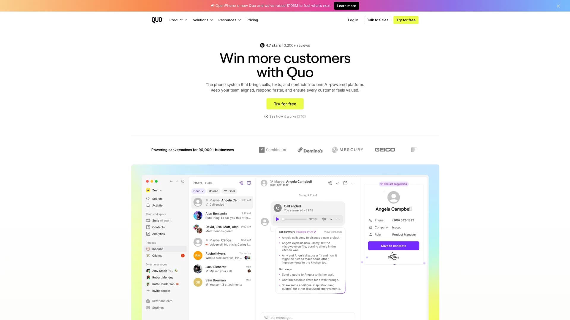 openphone homepage