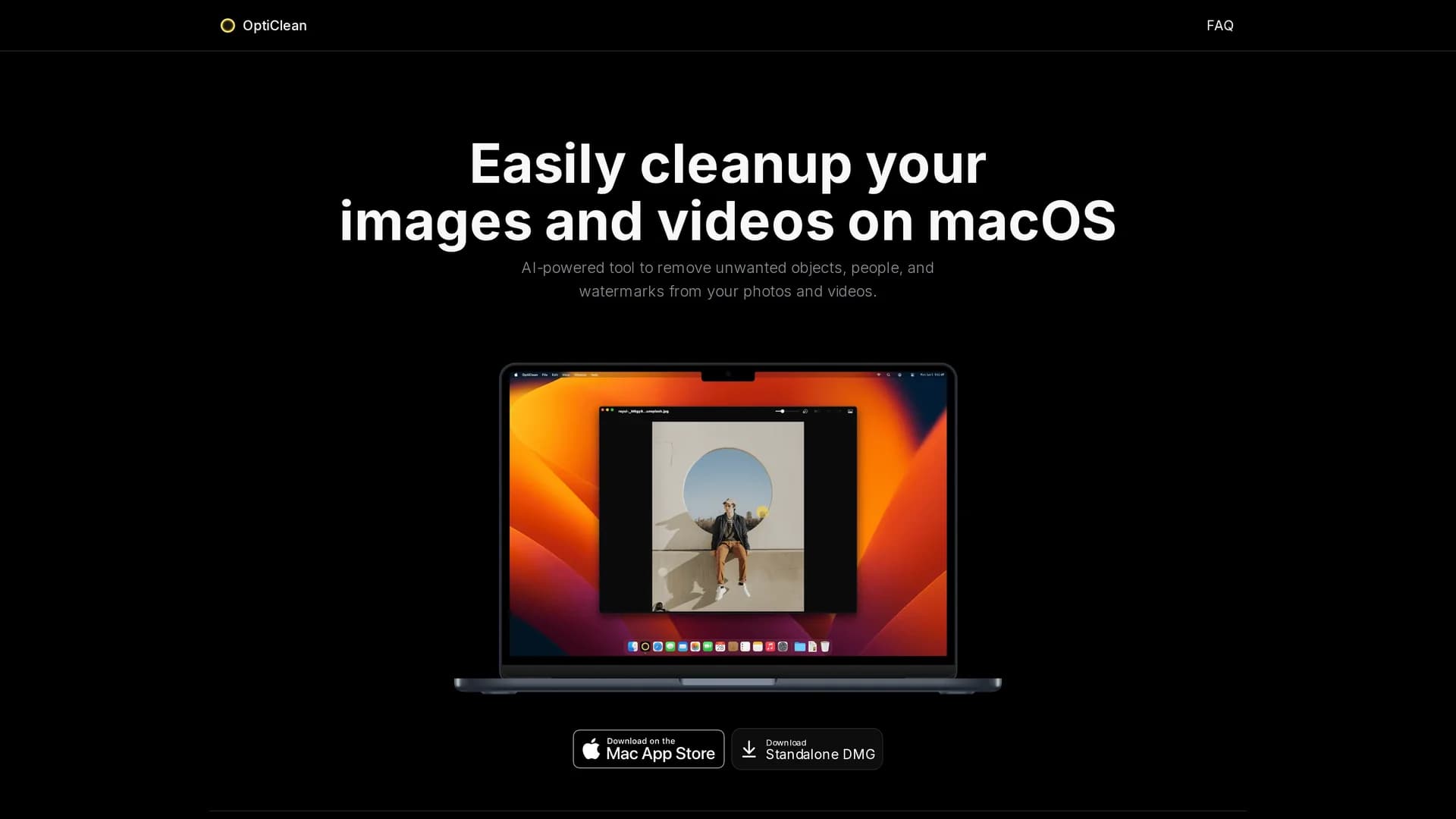 opticlean homepage