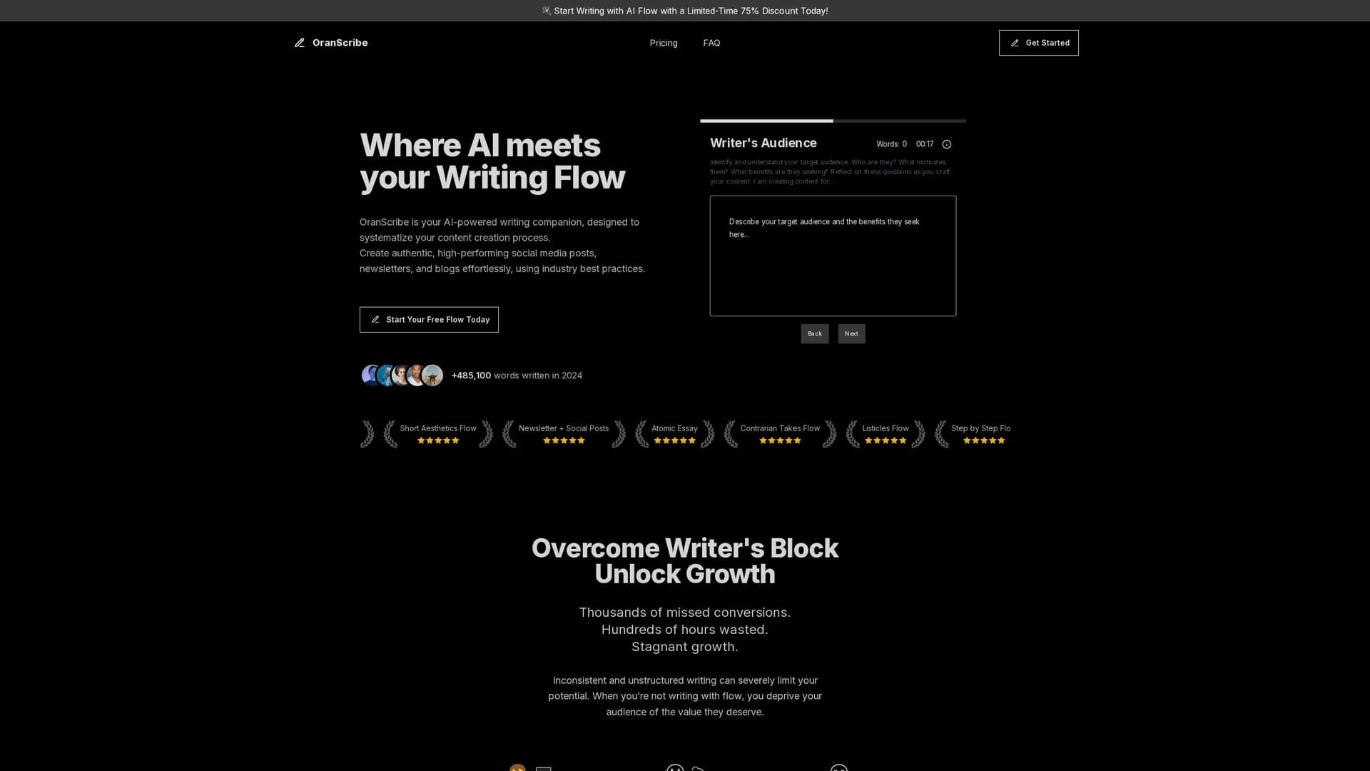 oranscribe homepage
