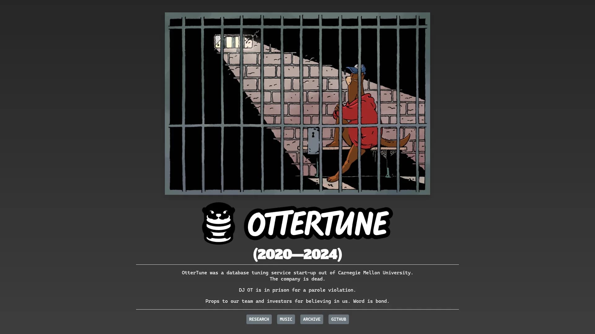 ottertune homepage