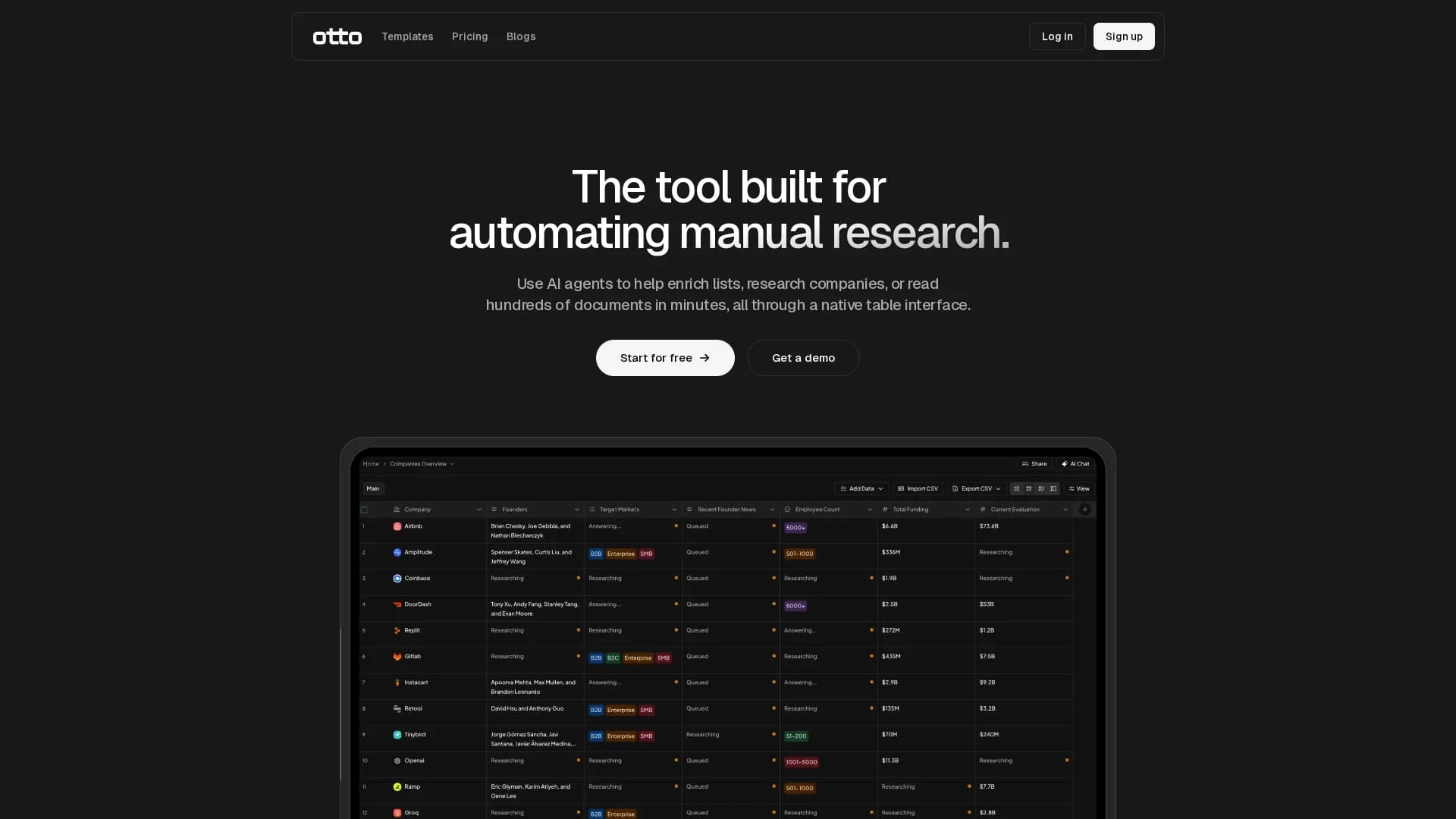 ottogrid homepage