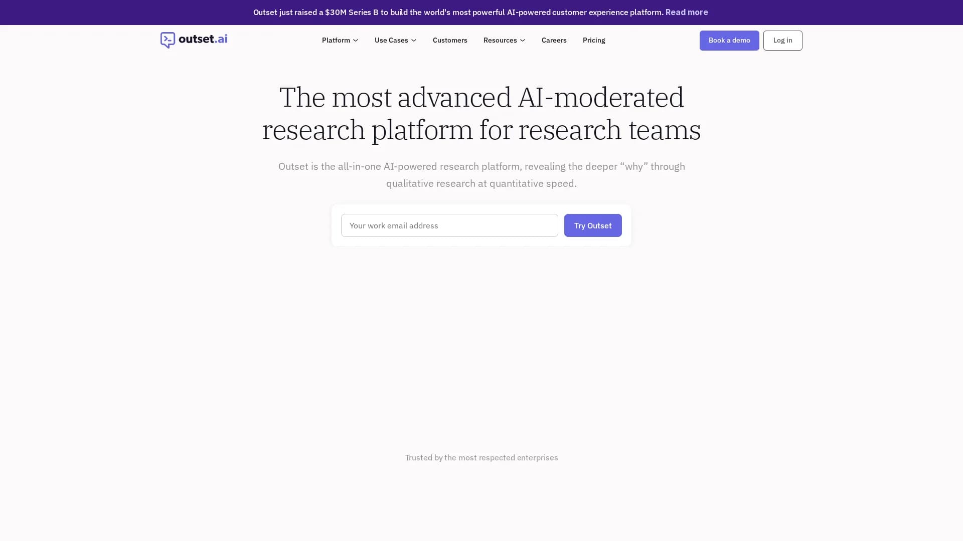 outset-ai homepage