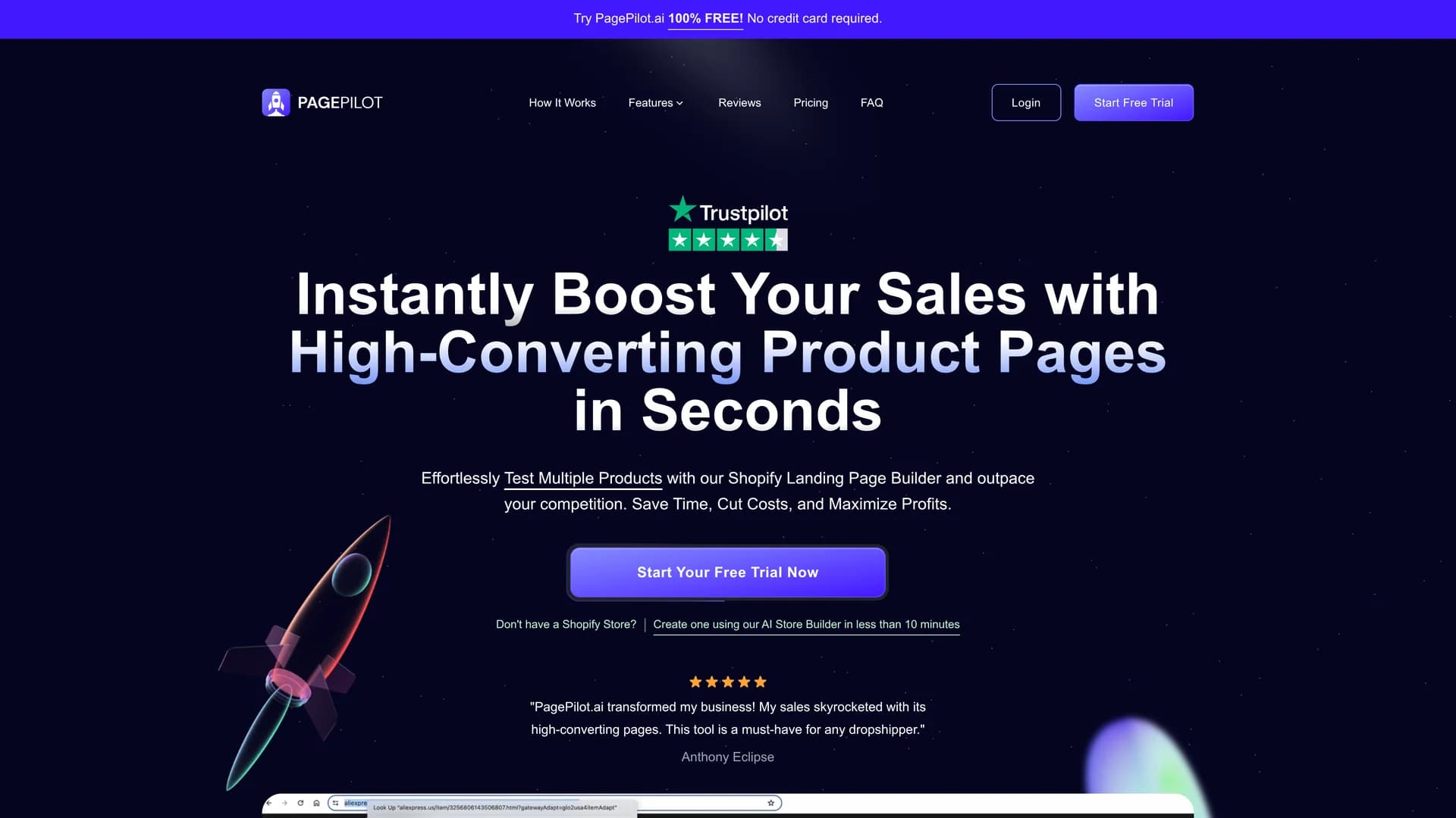 page-pilot-ai homepage