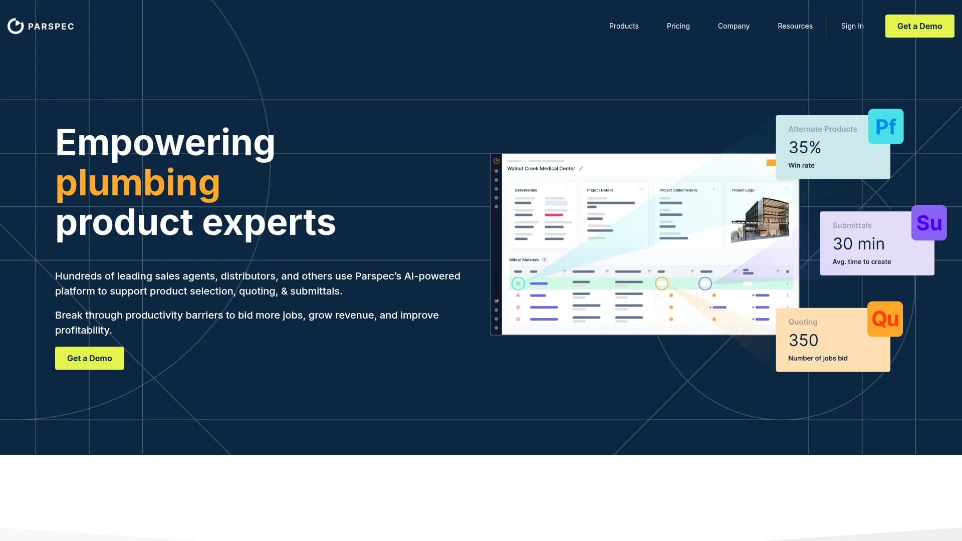 parspec homepage