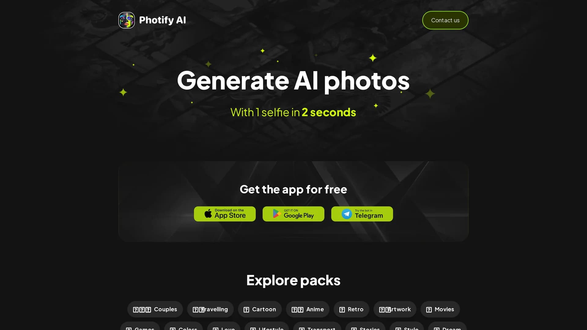 photify-ai homepage