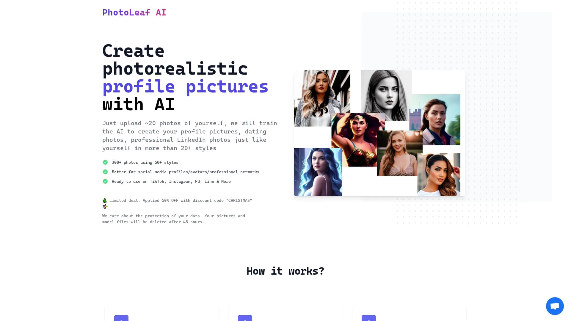 photoleaf homepage