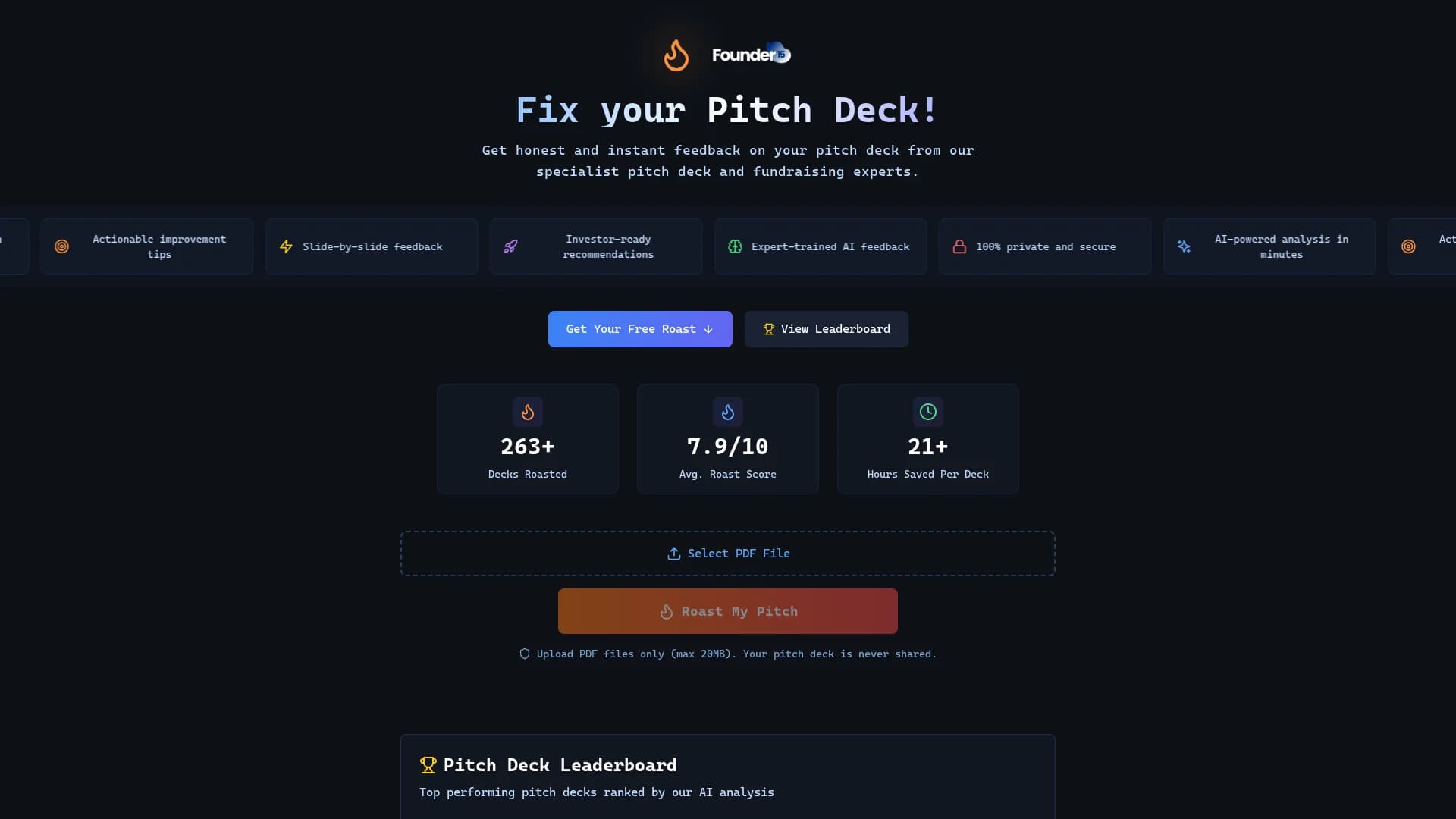 pitch-roasters homepage