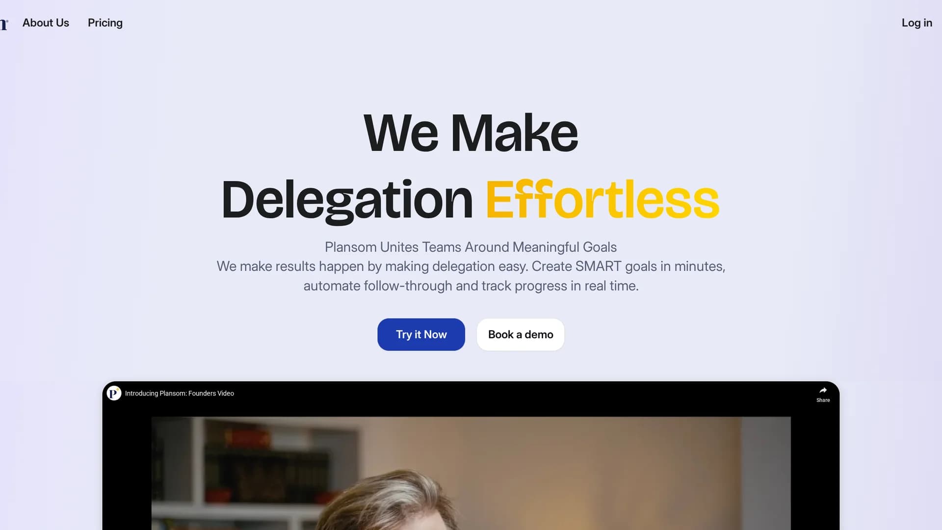 plansom homepage