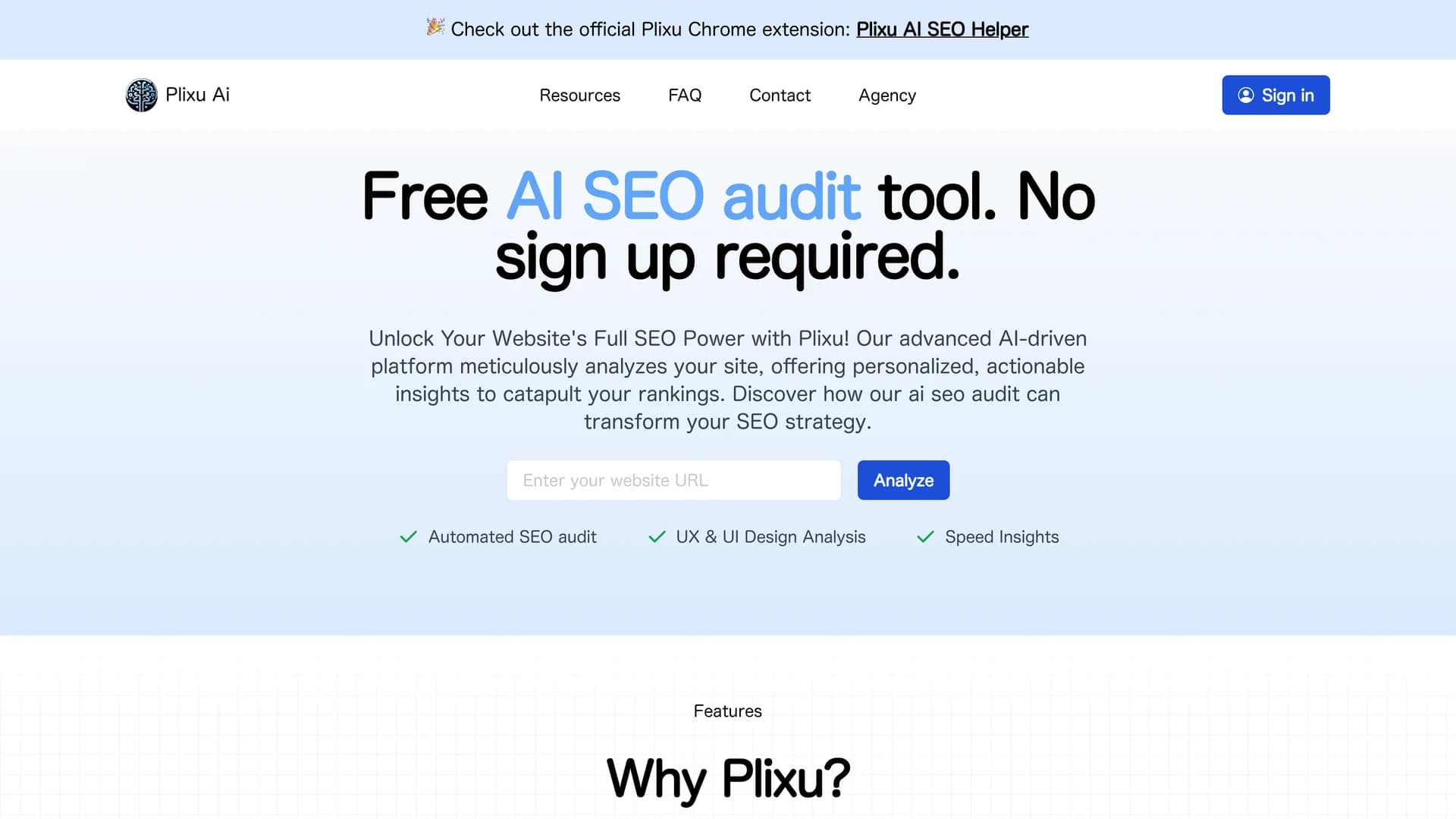 plixu-com homepage