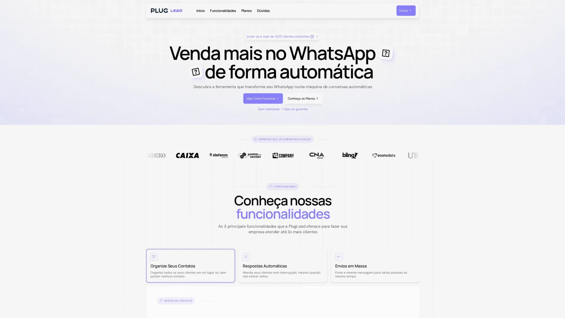 pluglead homepage