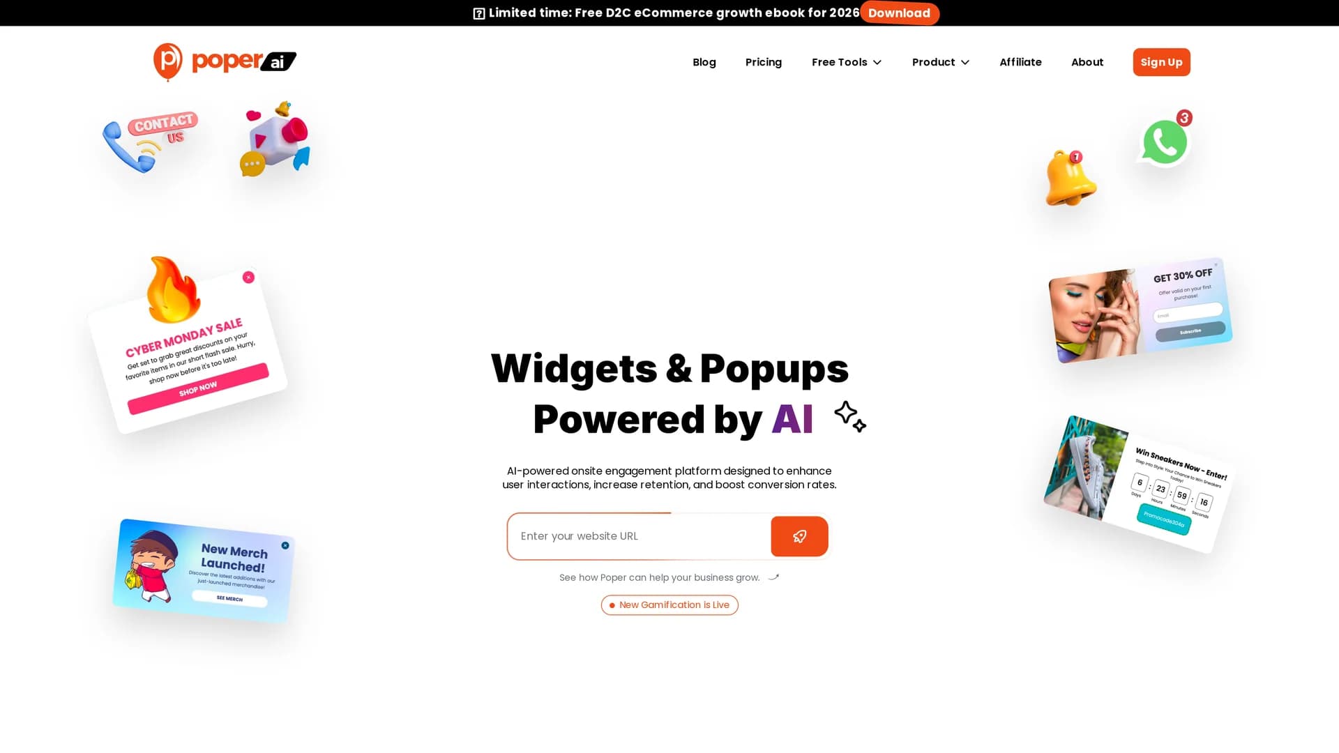poper-ai homepage