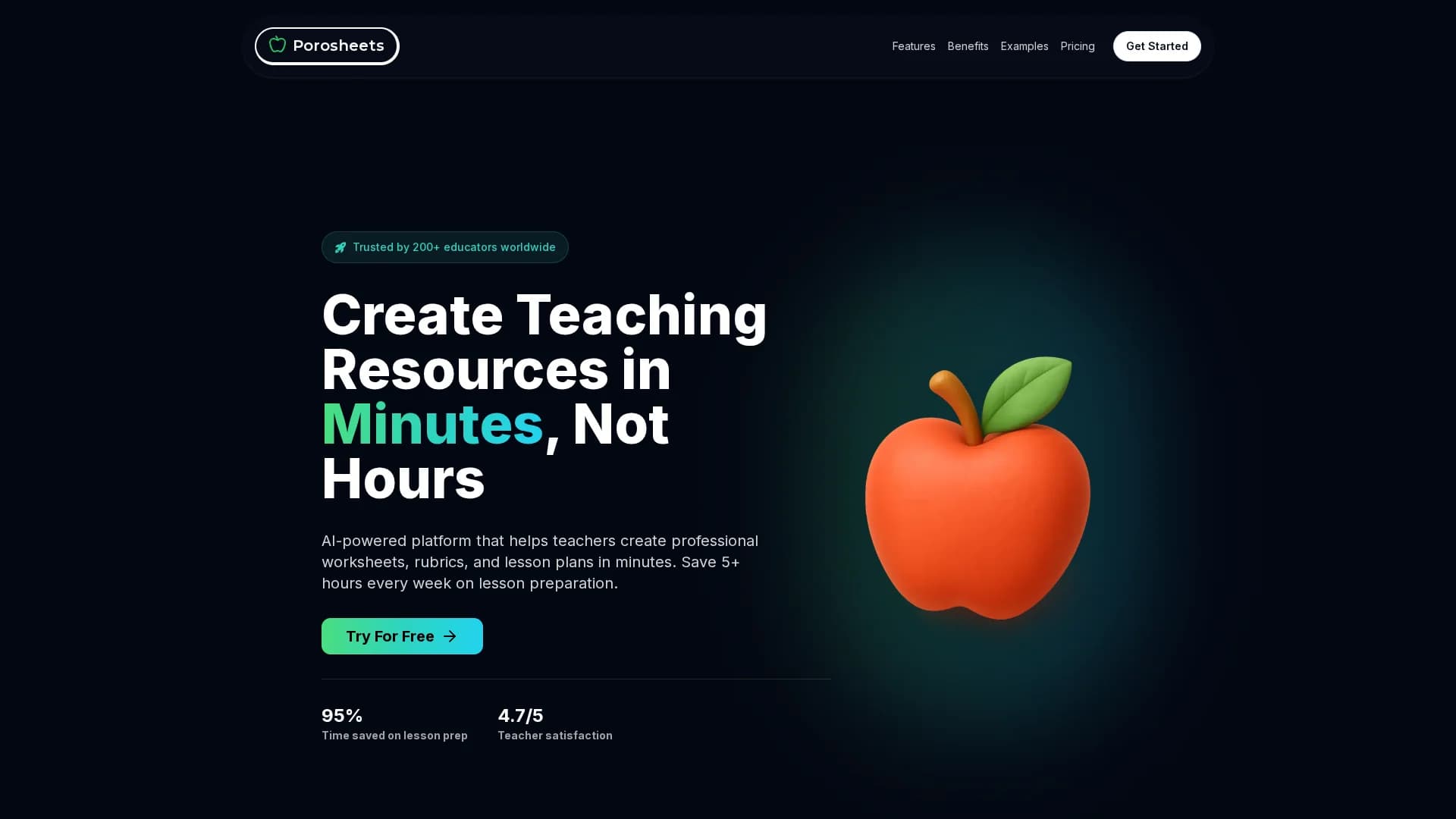 porosheets homepage