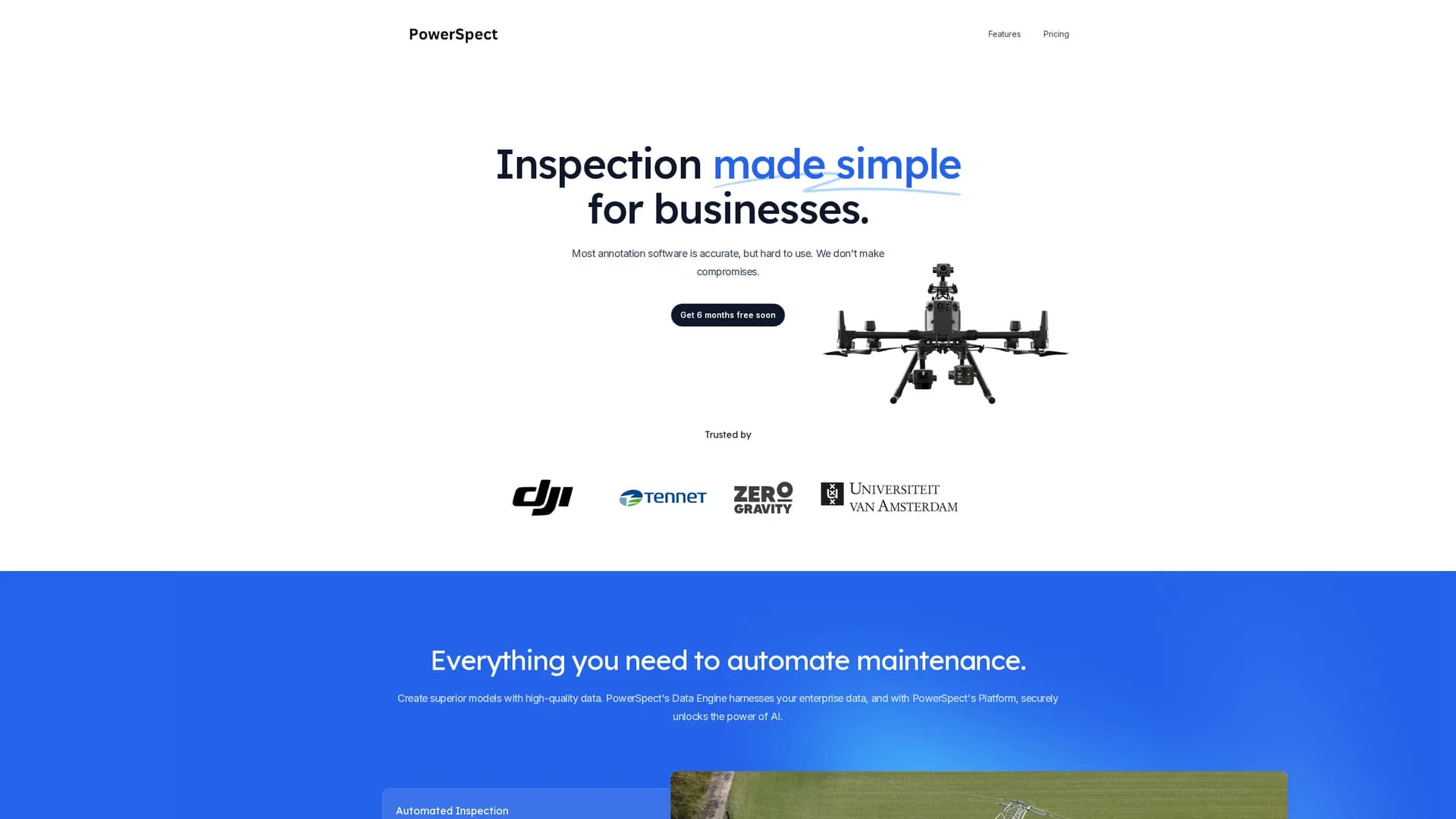 powerspect homepage
