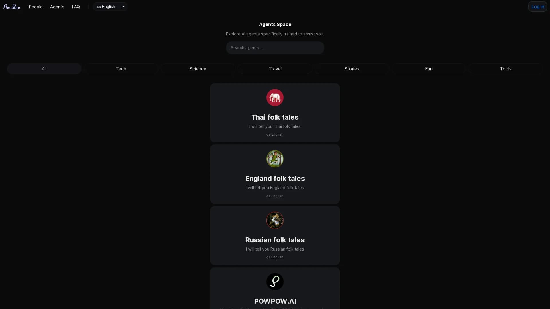 powpow homepage