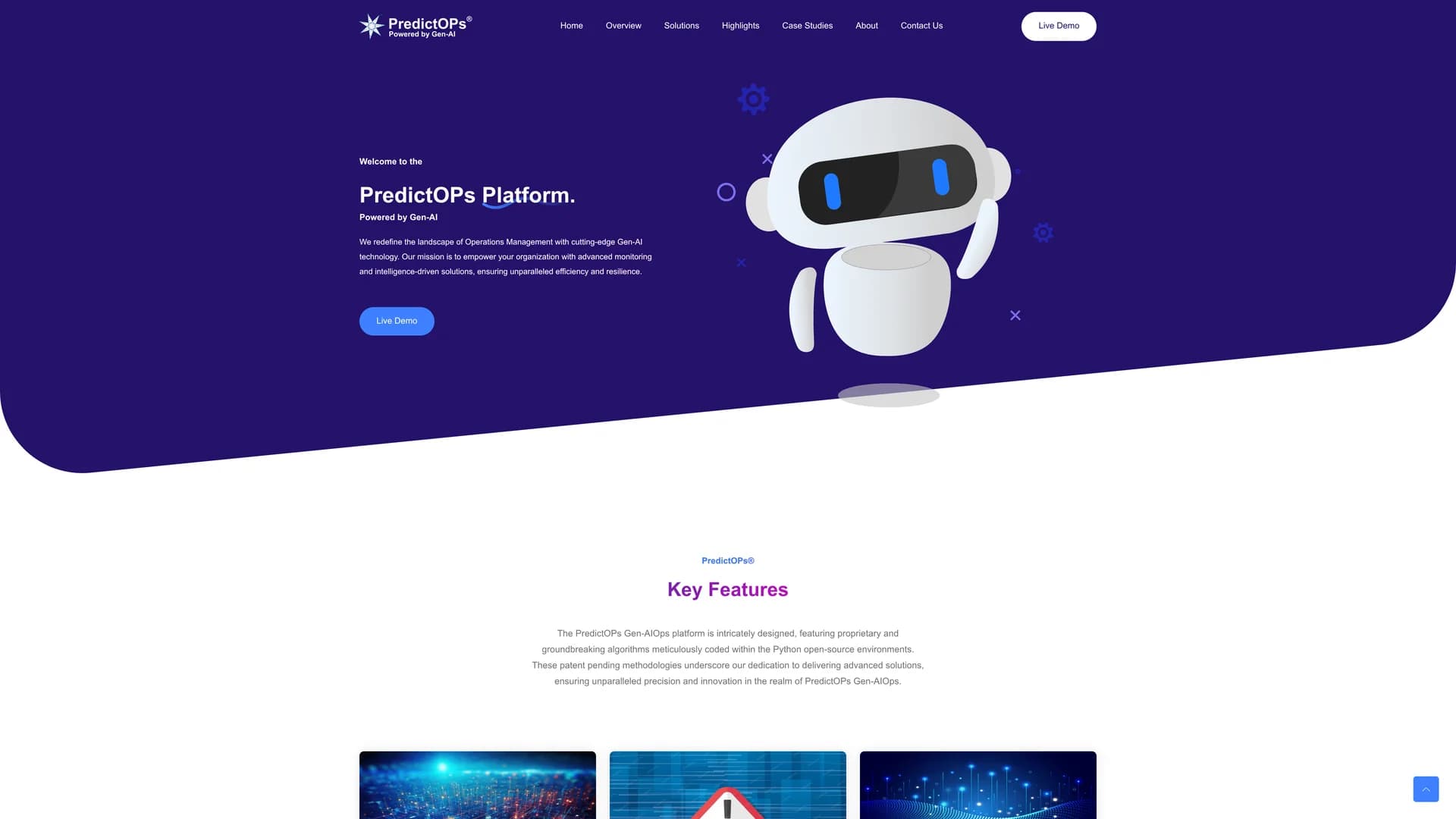 predictops homepage