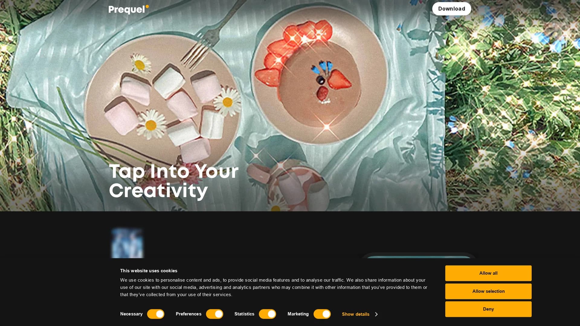 prequel homepage