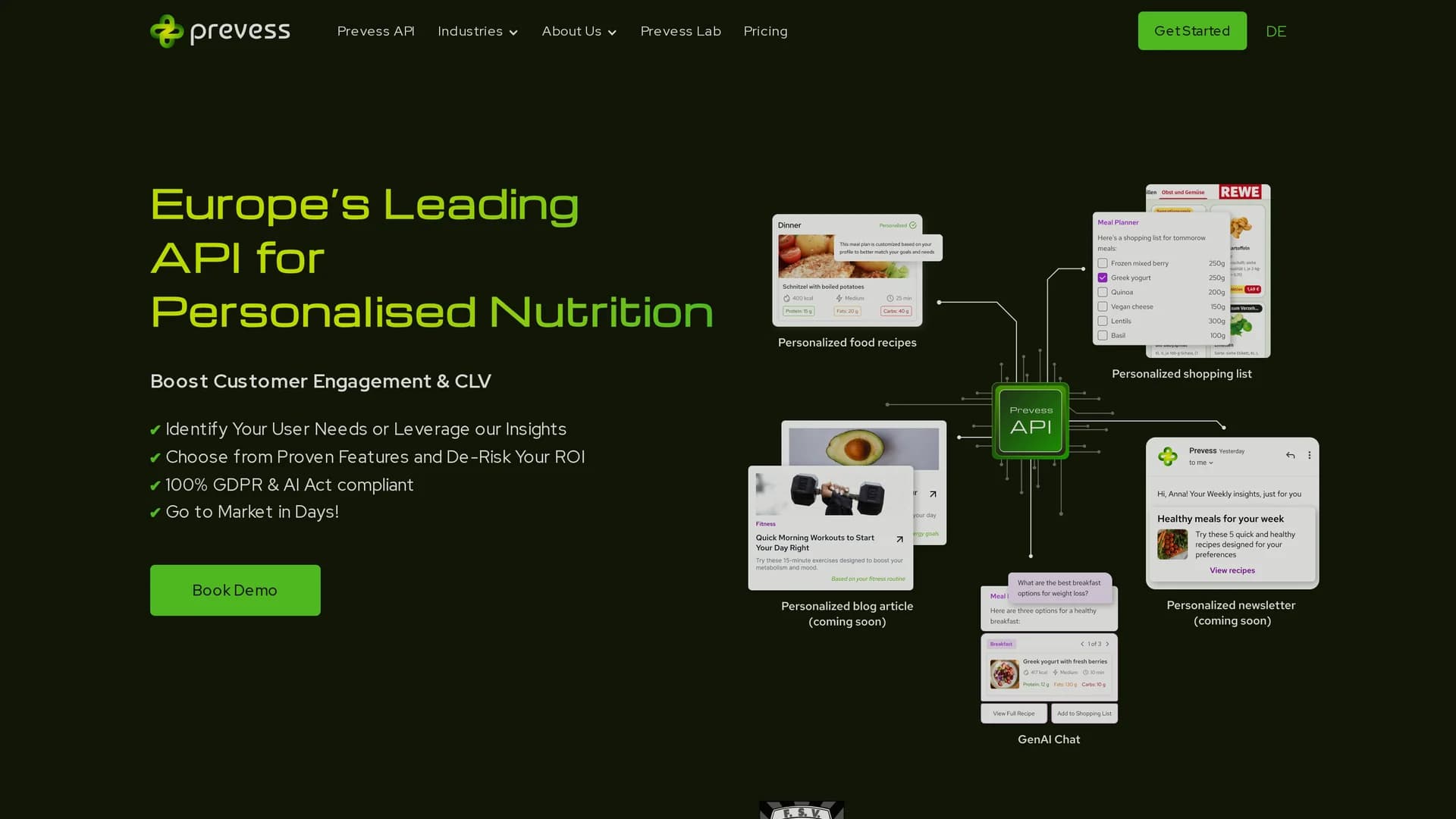 prevessai-app homepage