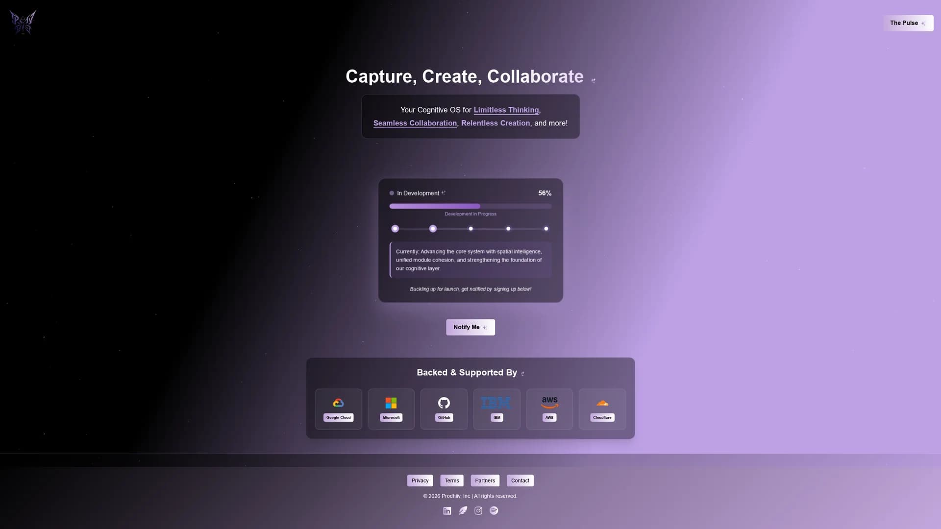 prodhiiv homepage