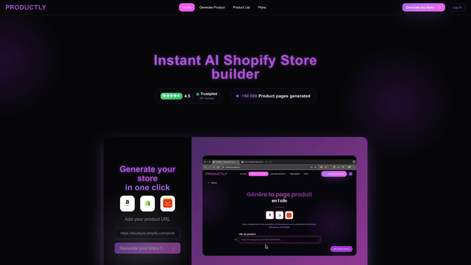 productly homepage
