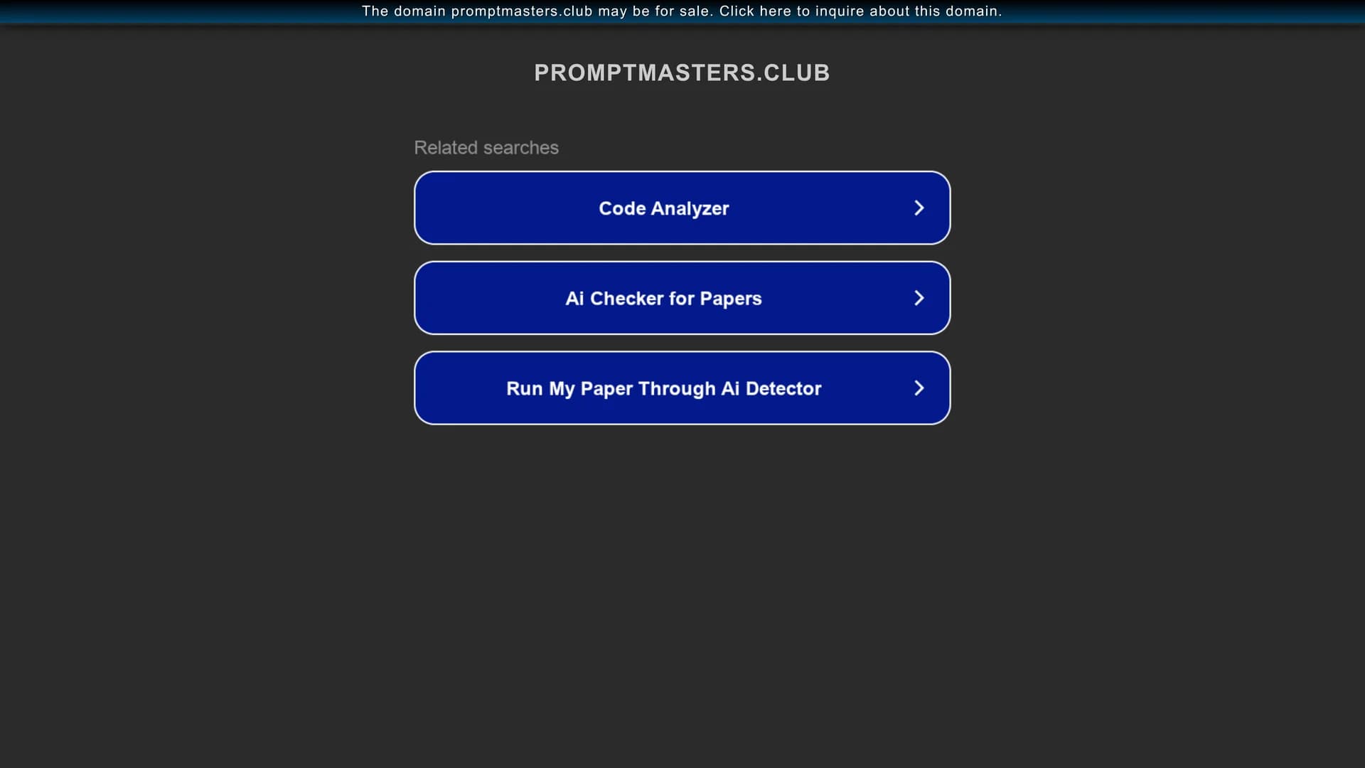prompt-masters homepage