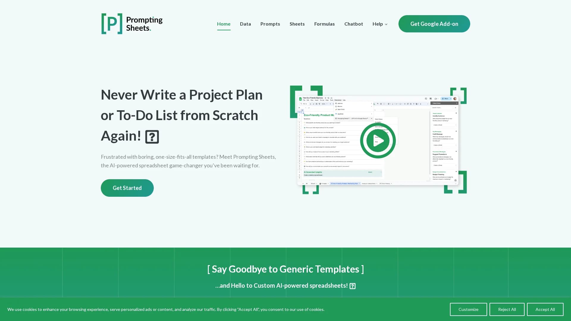 prompting-sheetstm homepage