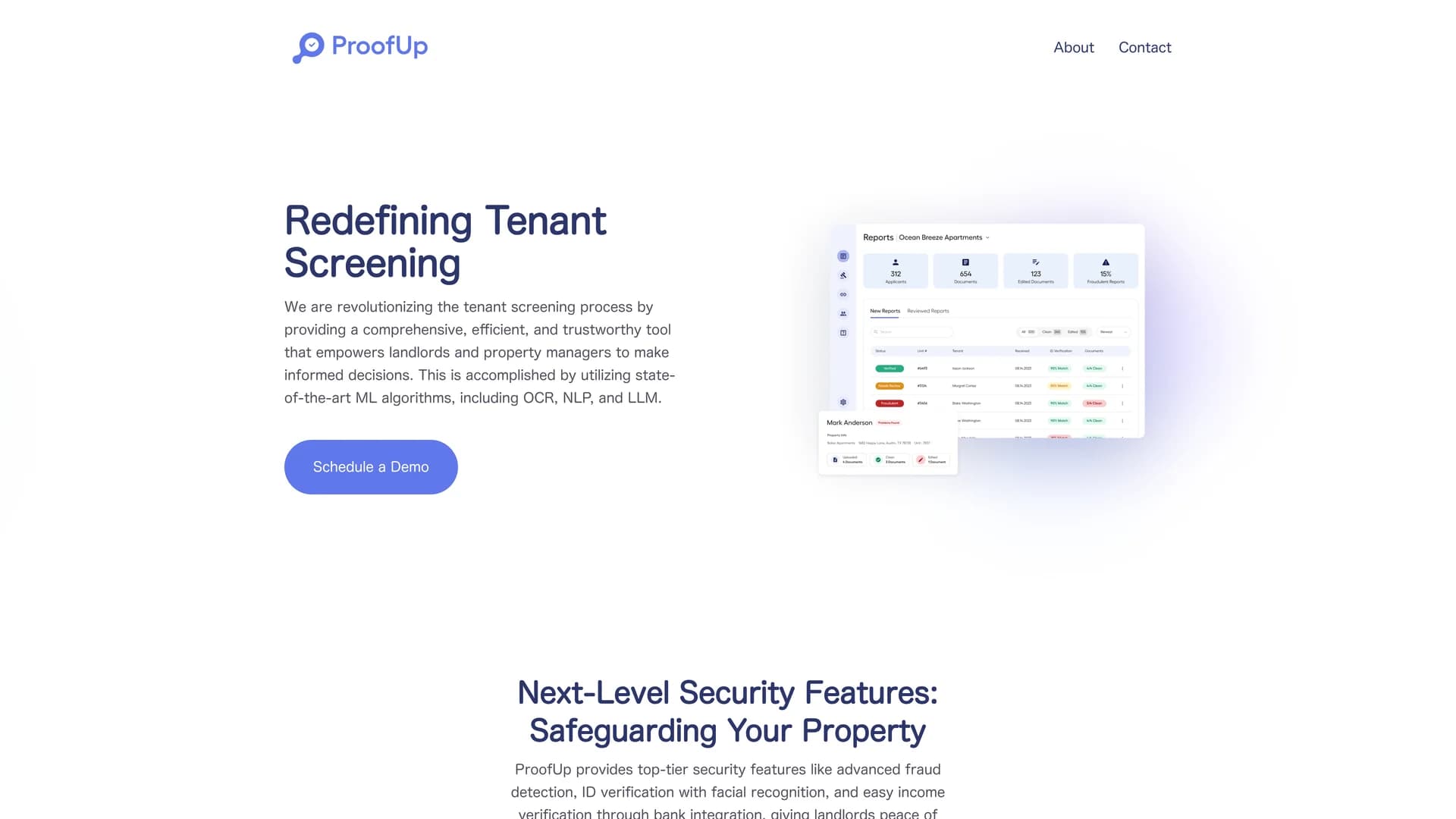 proofup homepage