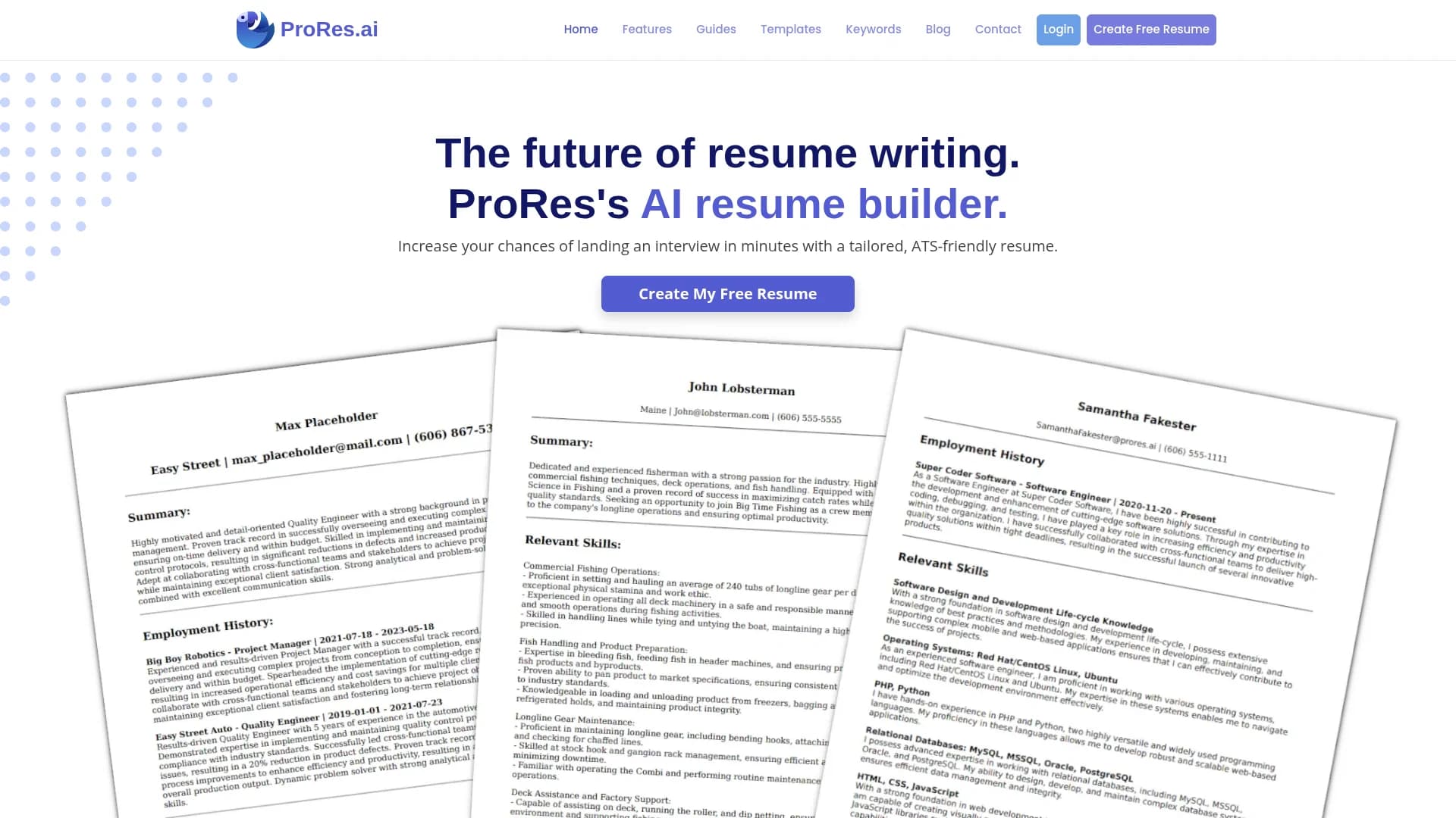 prores-ai homepage