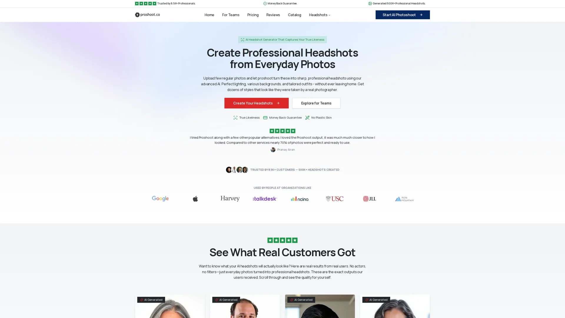 proshoot-co homepage