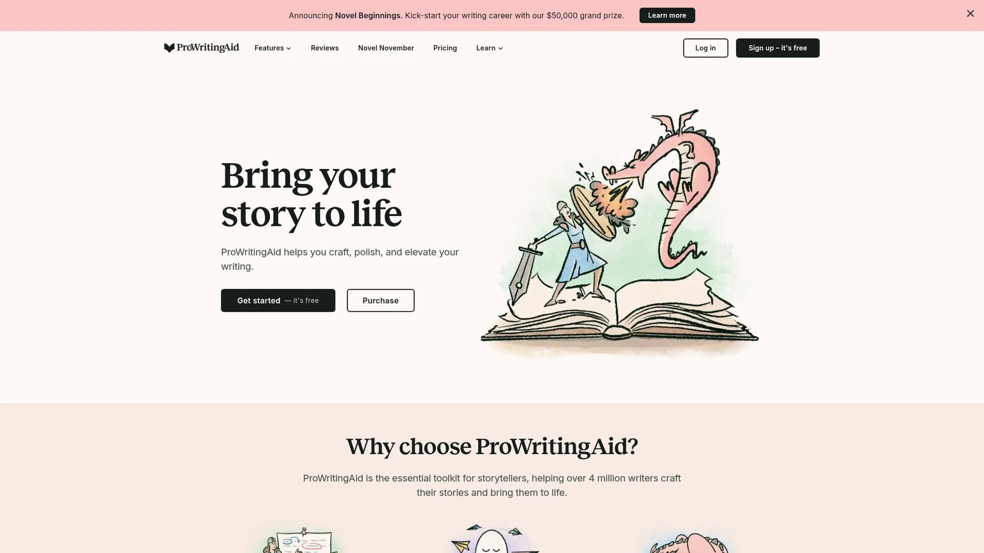 prowritingaid homepage