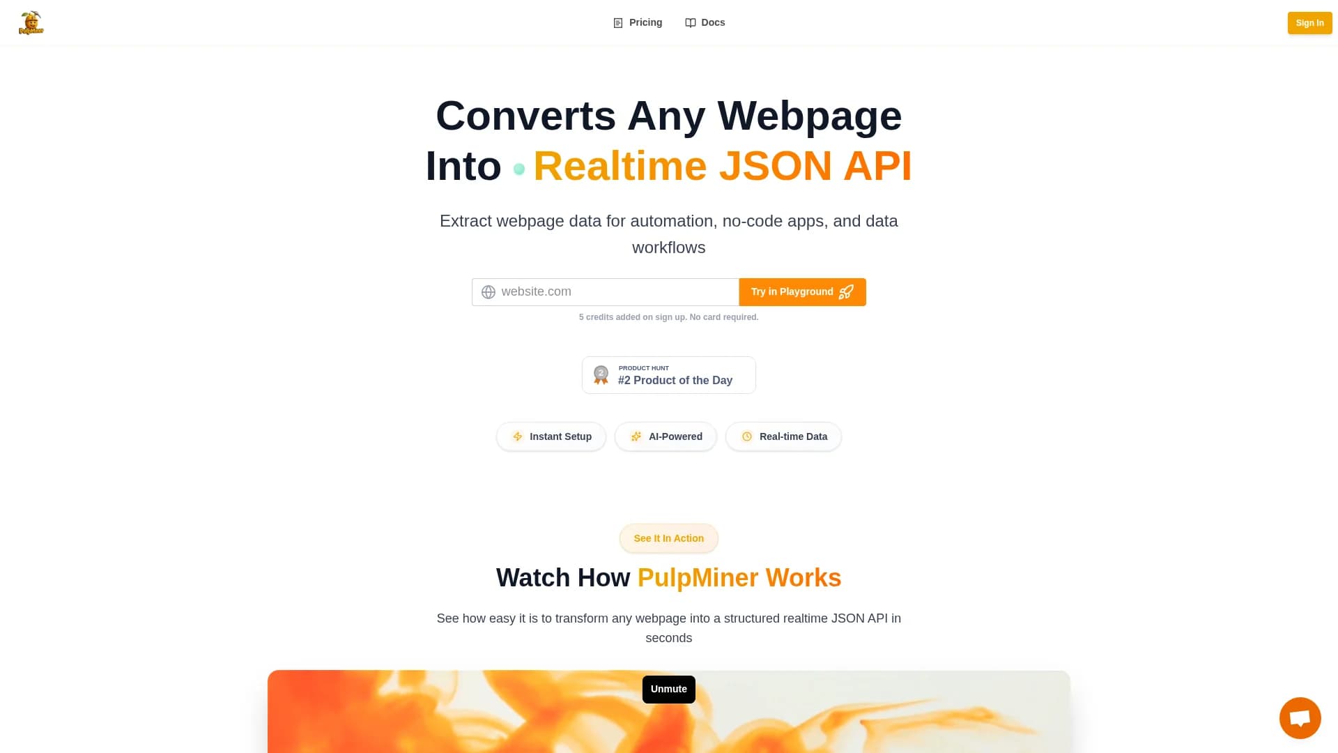 pulpminer homepage