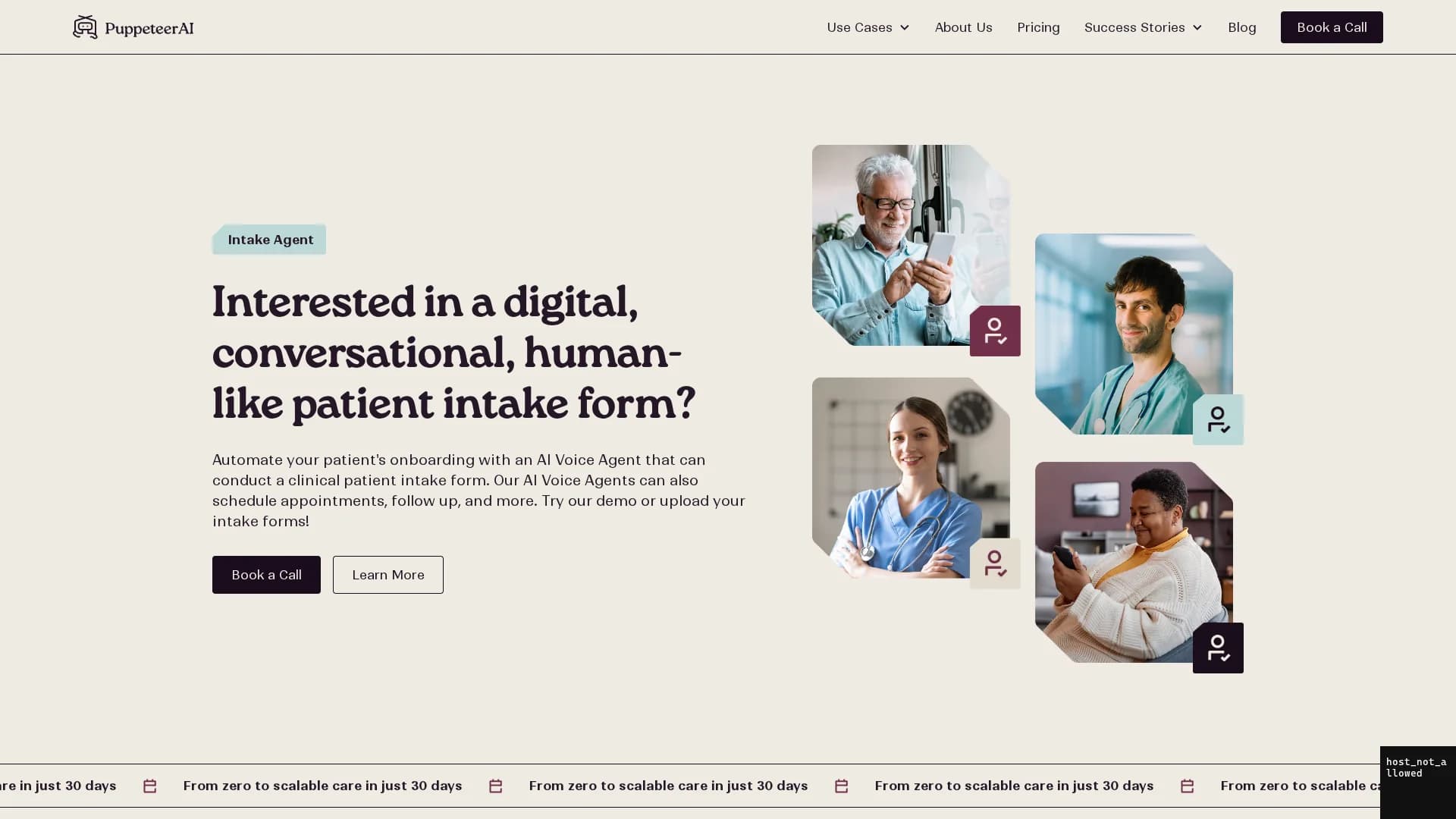 puppeteer-ai homepage